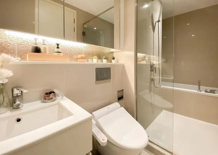 Stylish Modern 1br - Bts Phrom Phong - Ultra Fast Wifi Apartment Bangkok